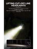 X-TIGER BIKE LIGHT High Brightness Waterproof Headlamp Tail Light Carrying Light TYPE-C MTB Road Bike Light