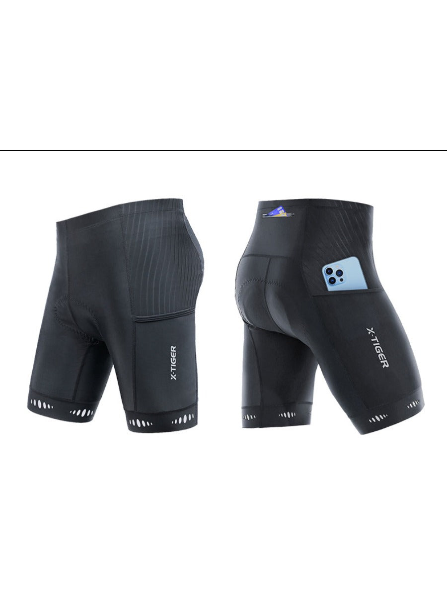 X-TIGER Men’s 3-Pocket Cycling Shorts