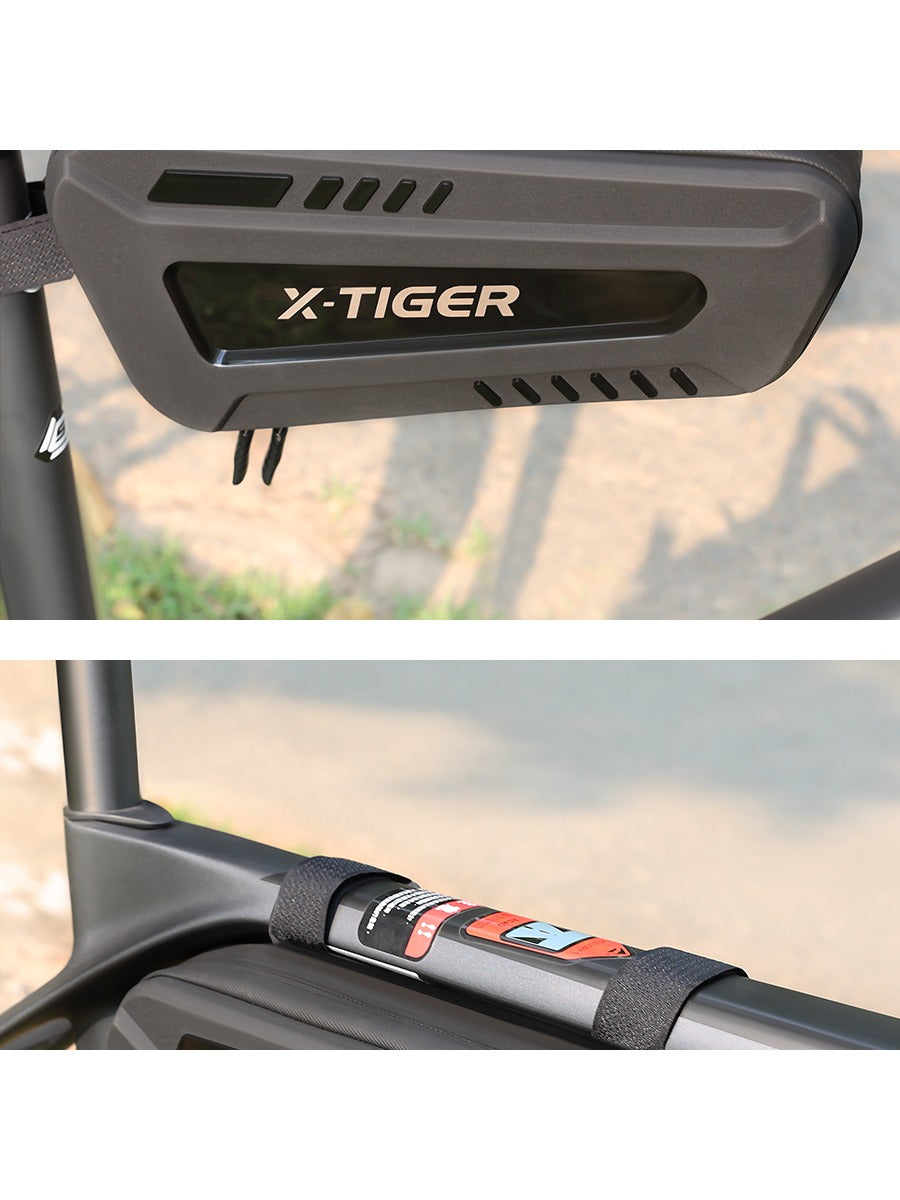 X-TIGER Bicycle Bags Triangle Bag Tube Front Frame Bag Rainproof Large Capacity MTB Road Shell Pouch Cycling Beam Bag