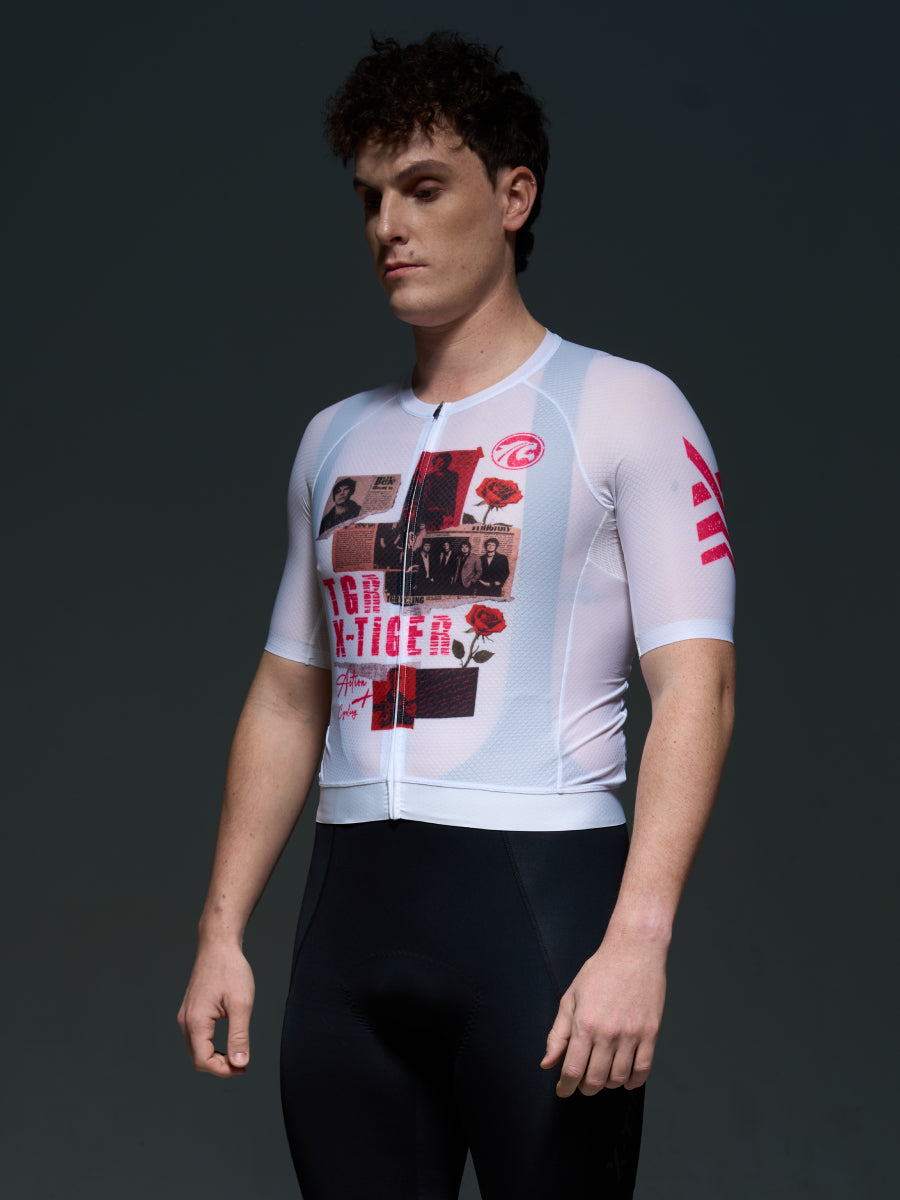 X-TIGER Men’s Performance Short Sleeve Cycling Jerseys