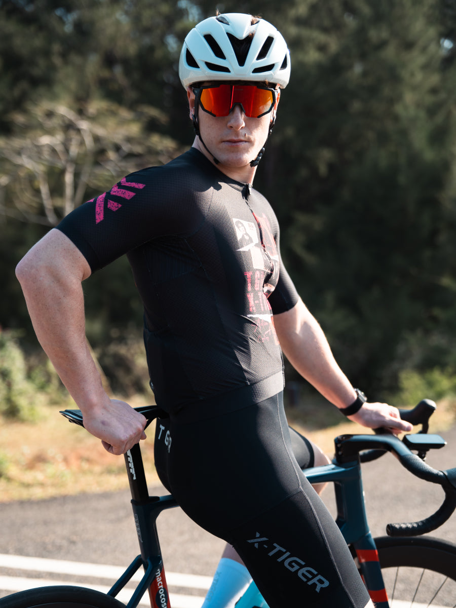 X-TIGER Men’s Performance Short Sleeve Cycling Jerseys