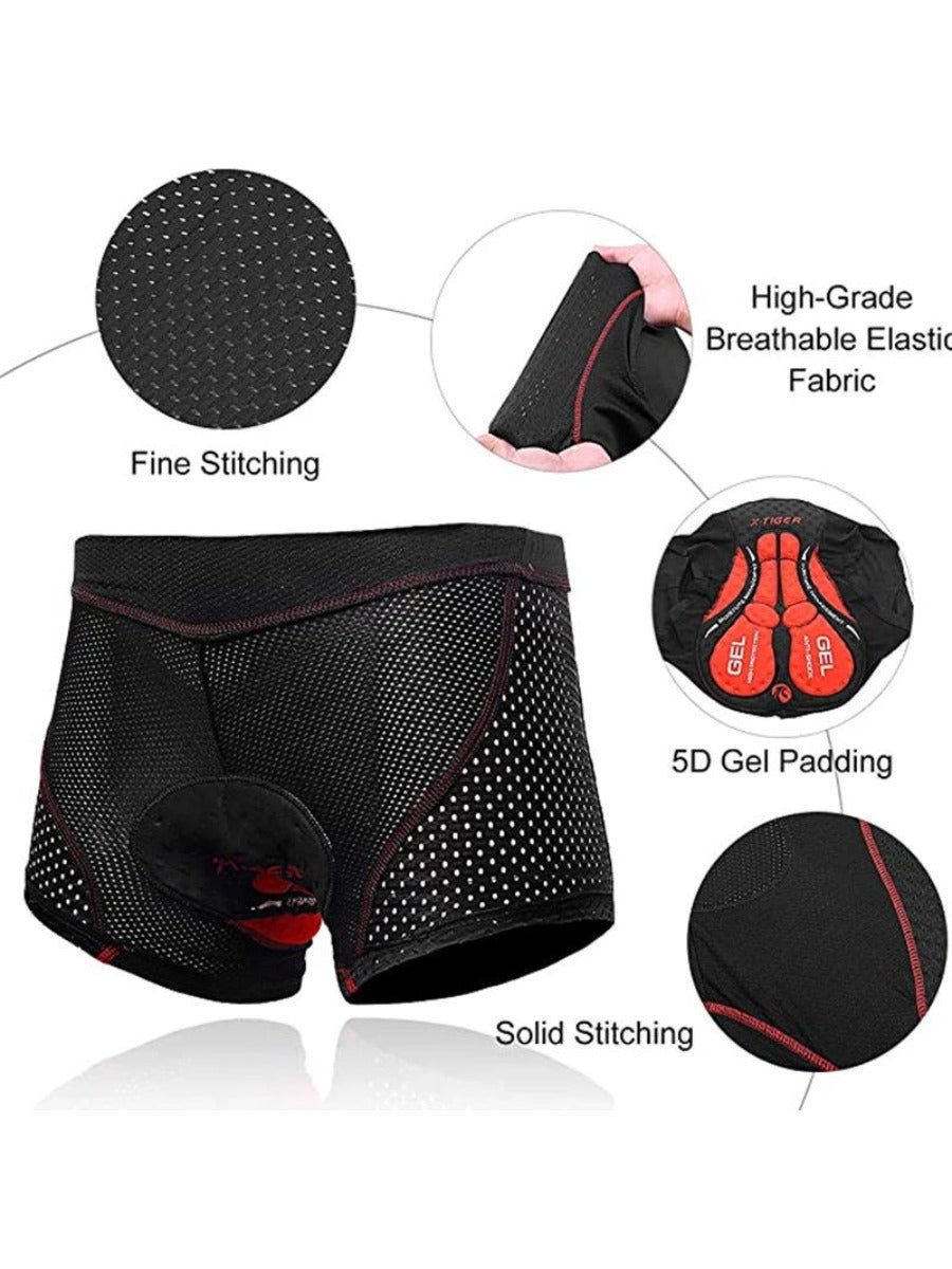 X-TIGER Men’s Cycling Underwear Shorts