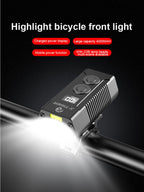 X-Tiger Bike Light Headlight Bicycle Lamp With Power Bank Rechargeable LED 5200mAh MTB Bicycle Light Flashlight