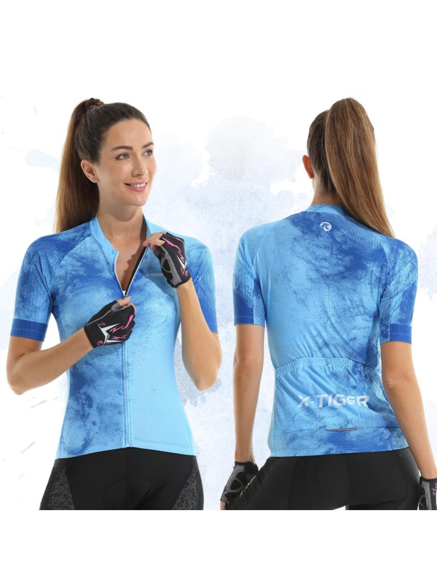 X-TIGER Women’s Pro Classic Short Sleeve Cycling Jersey