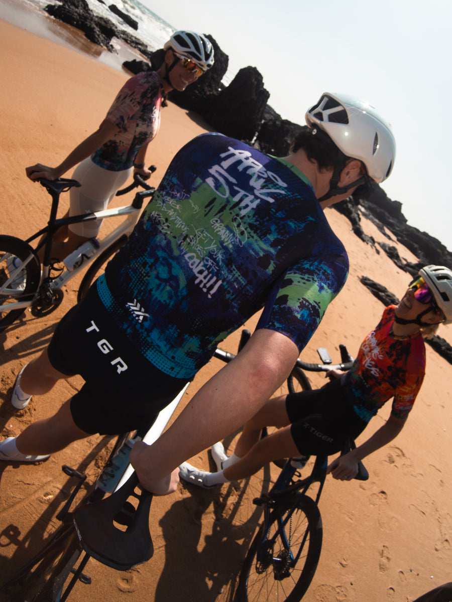 X-TIGER Men’s Performance Short Sleeve Cycling Jerseys