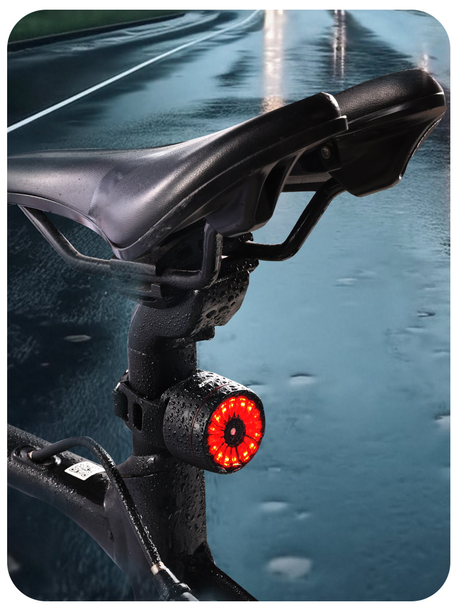 X-TIGER Bike Rear Light High Brightness Smart Brake Sensing Light