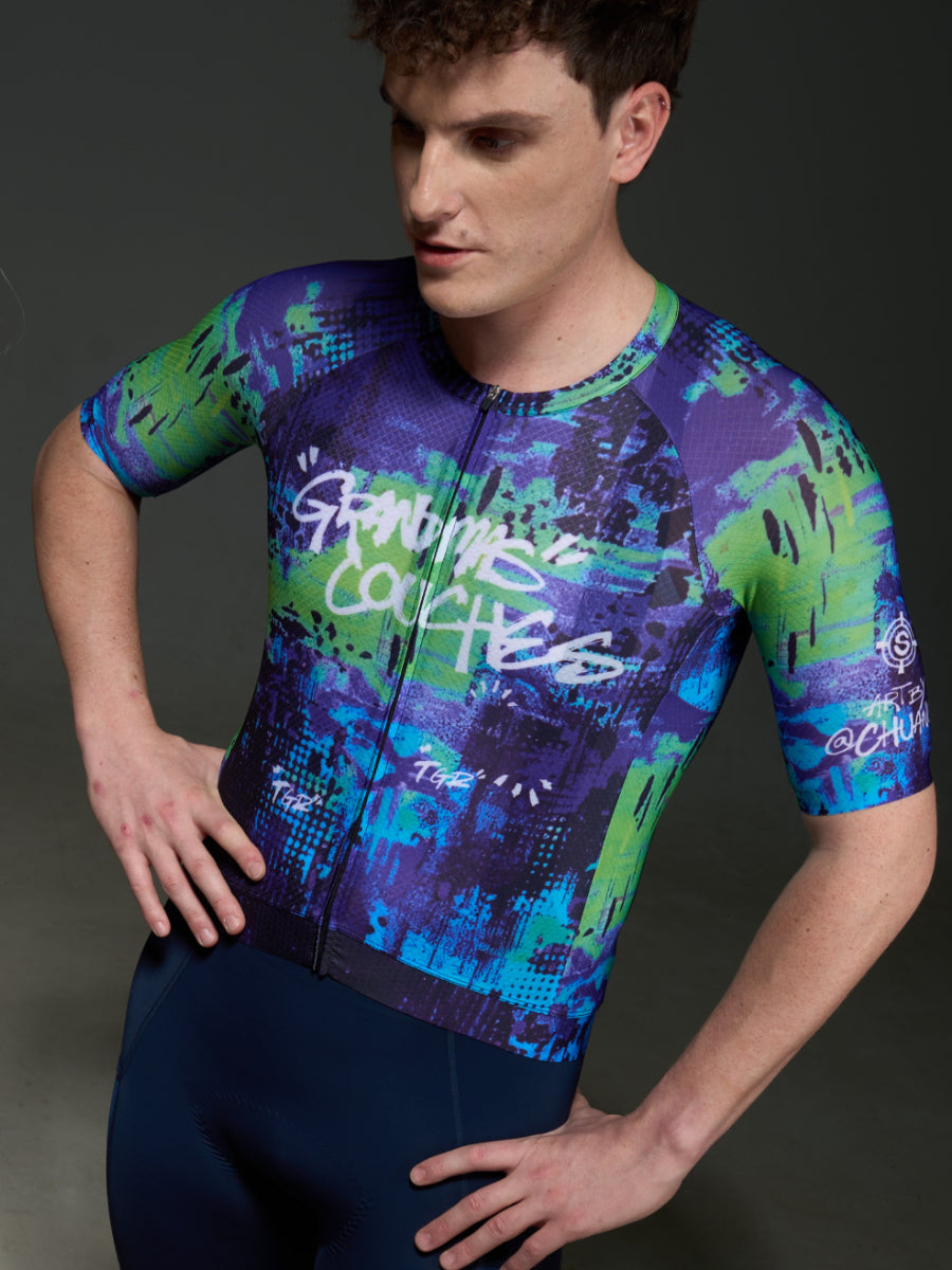 X-TIGER Men’s Performance Short Sleeve Cycling Jerseys
