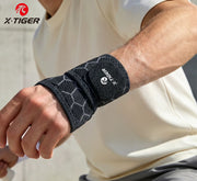 X-TIGER Wrist Guards for Athletic Use with Breathable Honeycomb Padding
