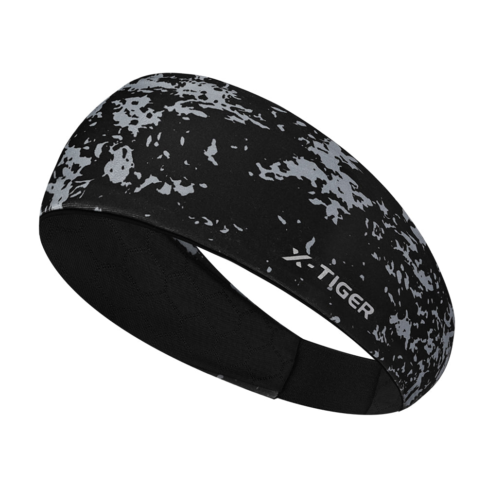 X-TIGER Sports Sweat Headband - Moisture Wicking Hairband for Running, Tennis, Gym & Cycling