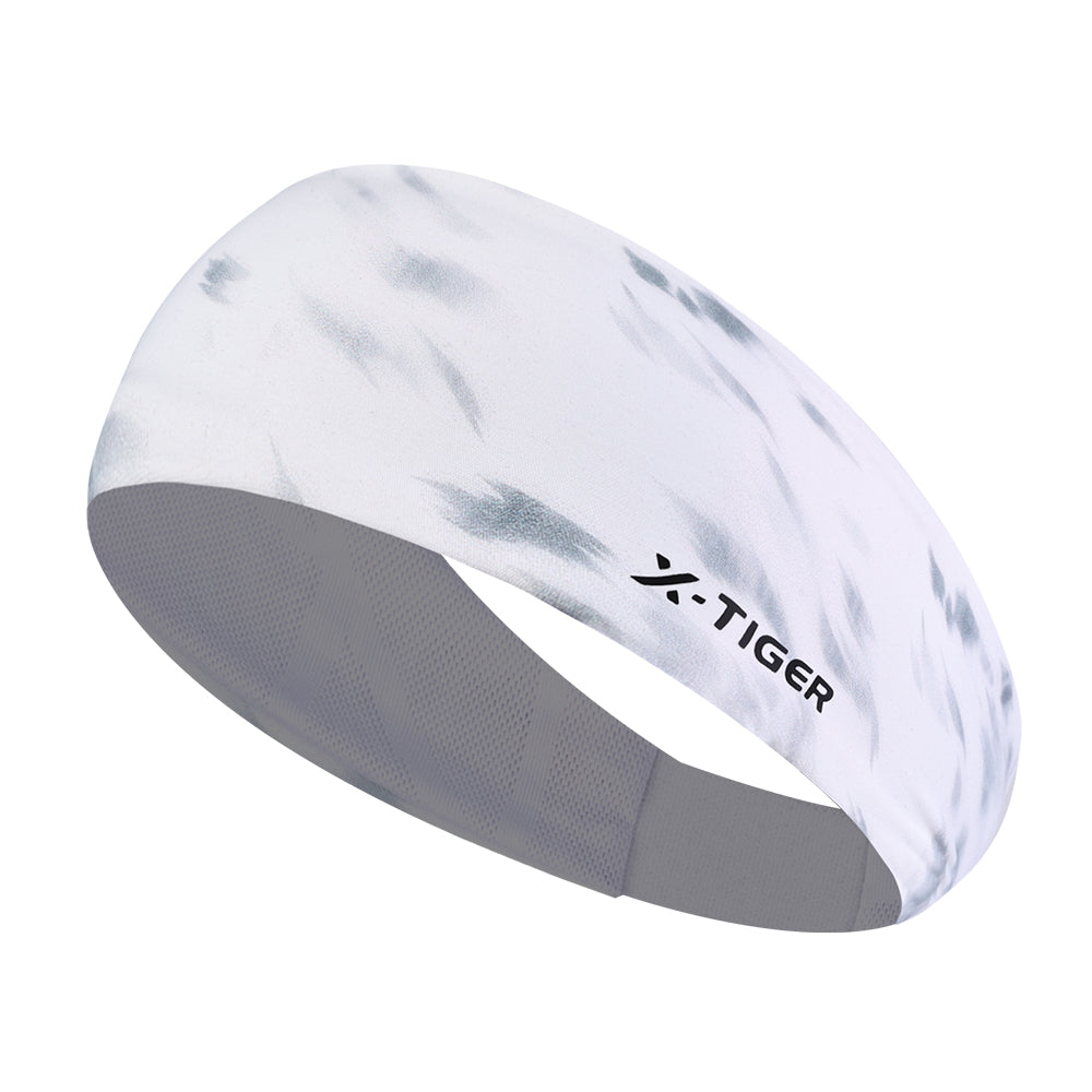 X-TIGER Sports Sweat Headband - Moisture Wicking Hairband for Running, Tennis, Gym & Cycling