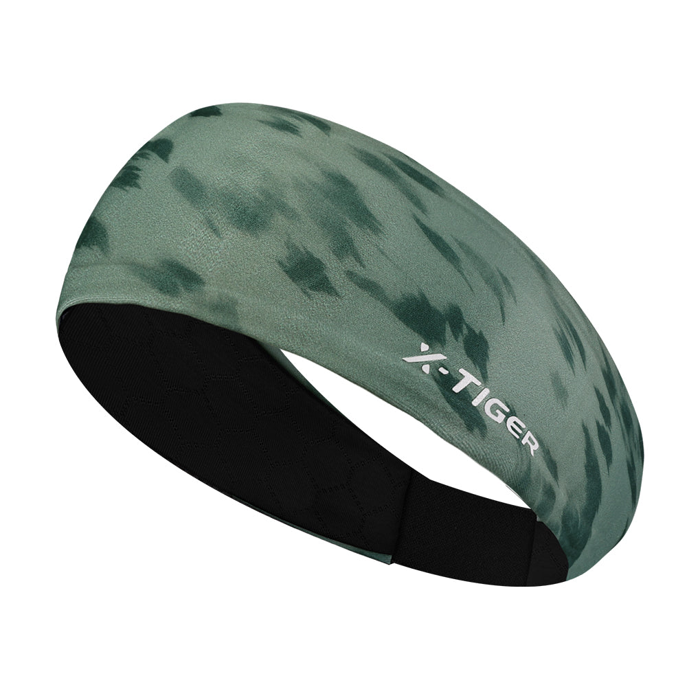 X-TIGER Sports Sweat Headband - Moisture Wicking Hairband for Running, Tennis, Gym & Cycling