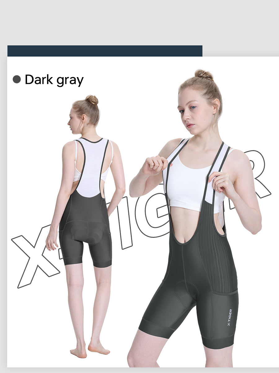 X-TIGER Women’s Racing Cycling Bib Shorts