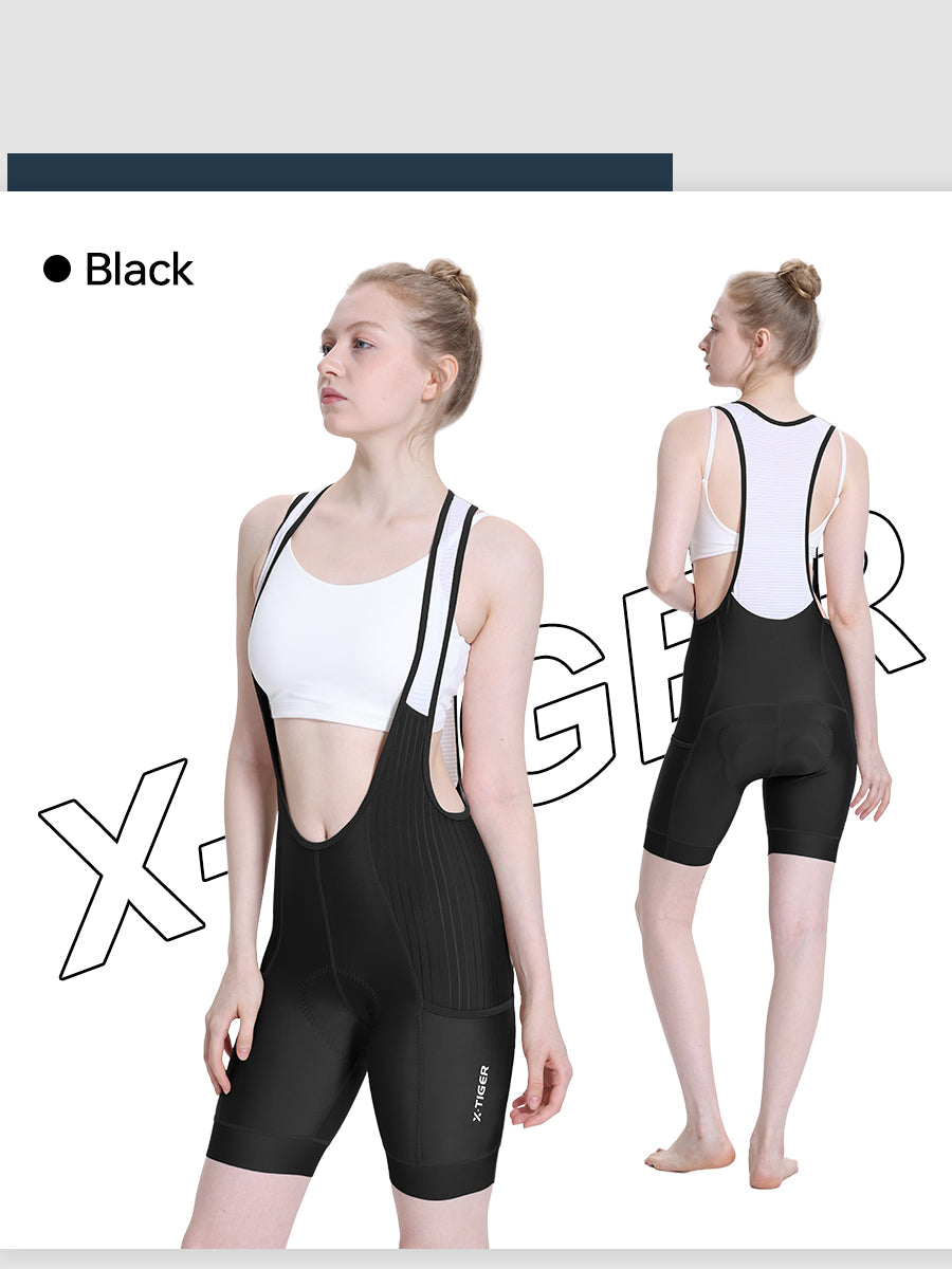 X-TIGER Women’s Racing Cycling Bib Shorts