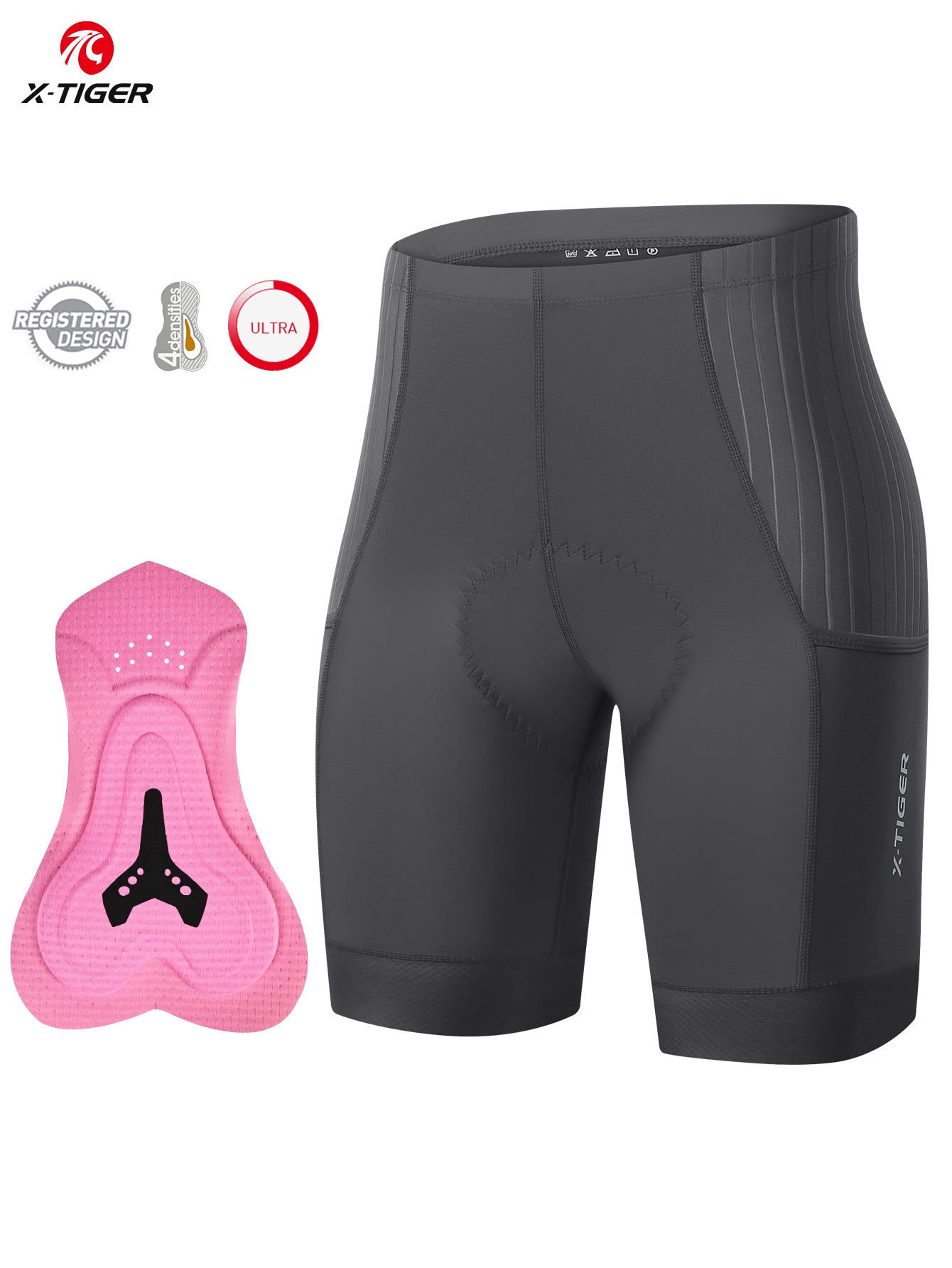 X-TIGER Women’s Racing Cycling Shorts