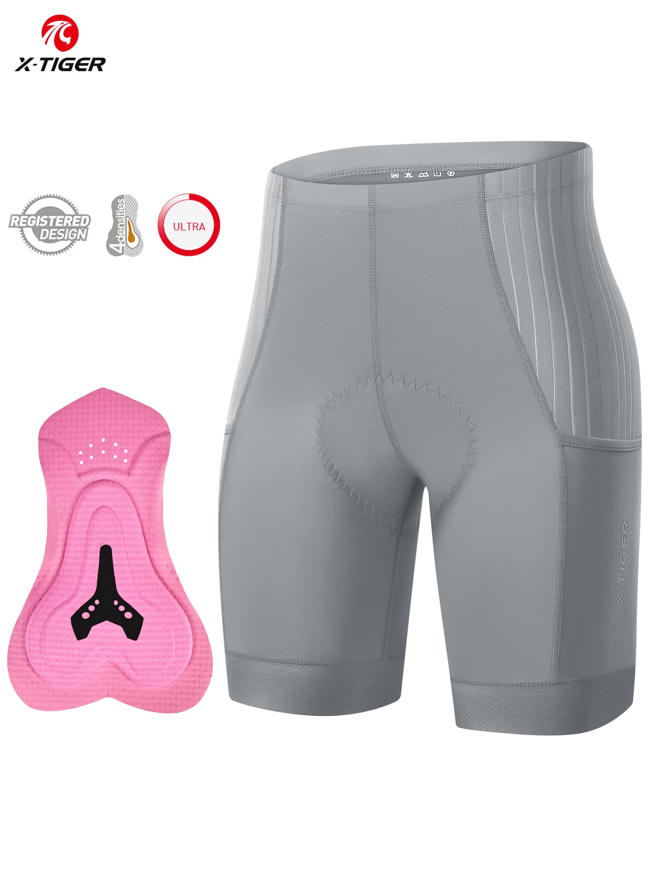 X-TIGER Women’s Racing Cycling Shorts