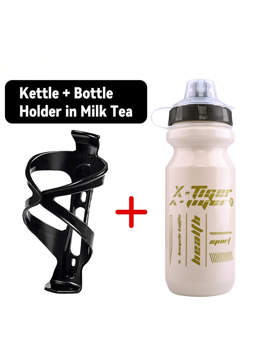 X-TIGER 630ML Bike Water Bottle Press Type Leak Proof Portable Kettle