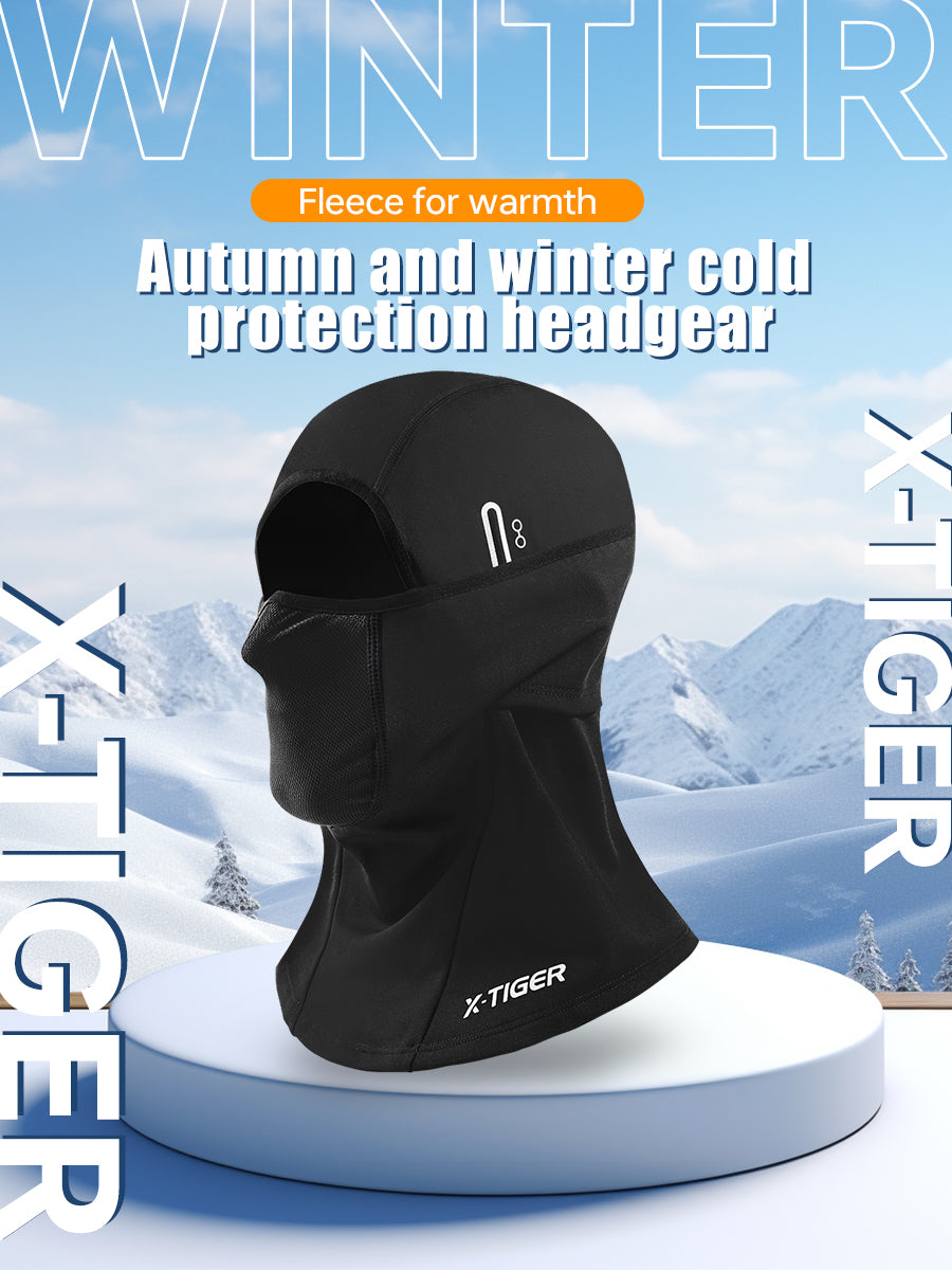 X-TIGER Winter Ski Mask Cycling Mask Anti-Dust Cycling Mask with Filter Windproof Full Face Cover Balaclava Skiing Skating Hat