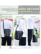 X-TIGER Wheel Bag 6L Bike Mount Storage Bag Square Quick Release Fork Bag Waterproof Satchel Bag Cycling Bicycle Front Pack