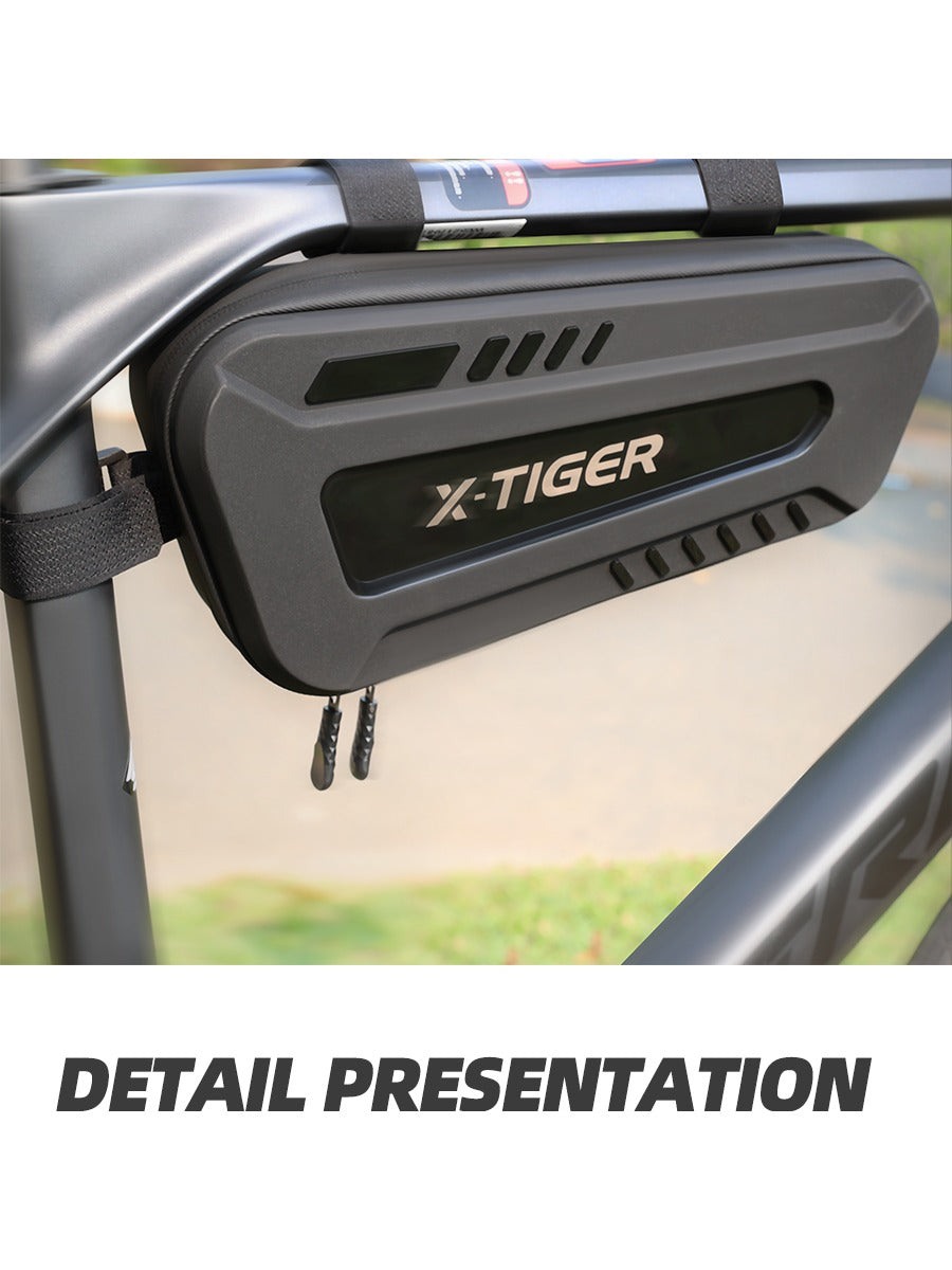 X-TIGER Bicycle Bags Triangle Bag Tube Front Frame Bag Rainproof Large Capacity MTB Road Shell Pouch Cycling Beam Bag