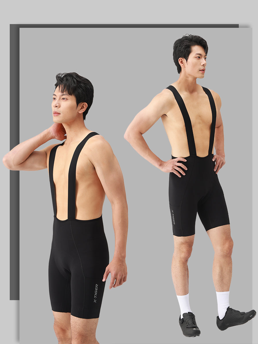 X-TIGER Men’s FIT Pocket Cycling Bib Shorts