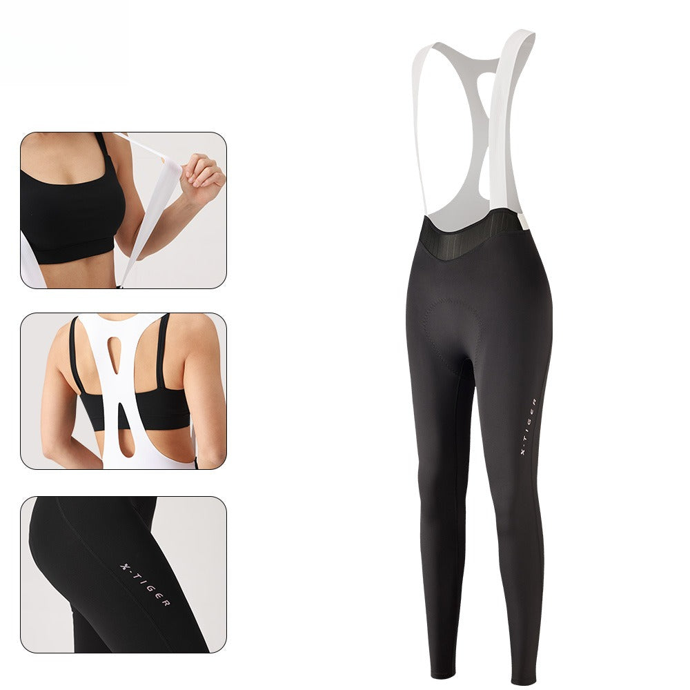 X-TIGER Women's Cycling Bib Pants | 120 Density Padded