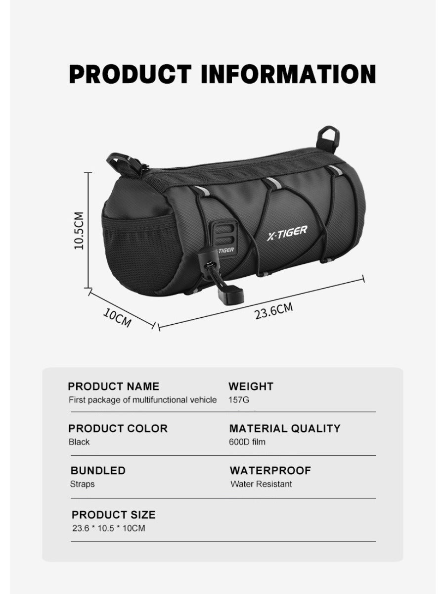 X-TIGER Bicycle Bag Portable Handlebar Multi-purpose Large Capacity Backpack MTB Road Cycling Frame Tube Bag bike accessories