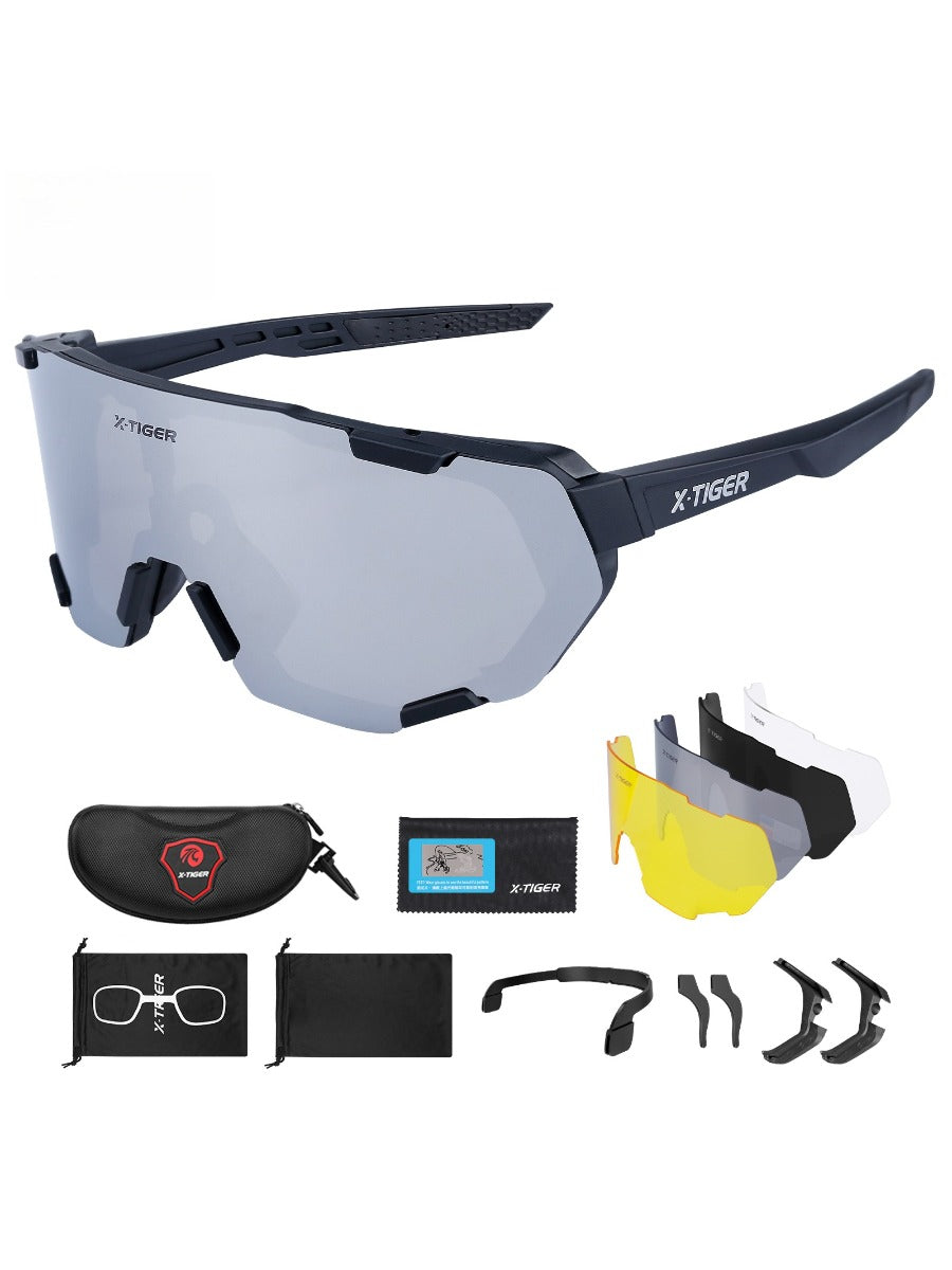 X-TIGER Polarized Cycling Glasses Photochromic Bicycle Glasses Sports Bike Men Sunglasses MTB Cycling Eyewear Protection Goggles