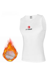 X-TIGER Sleeveless Fleece Bike Underwear Winter Cycling Base Layer