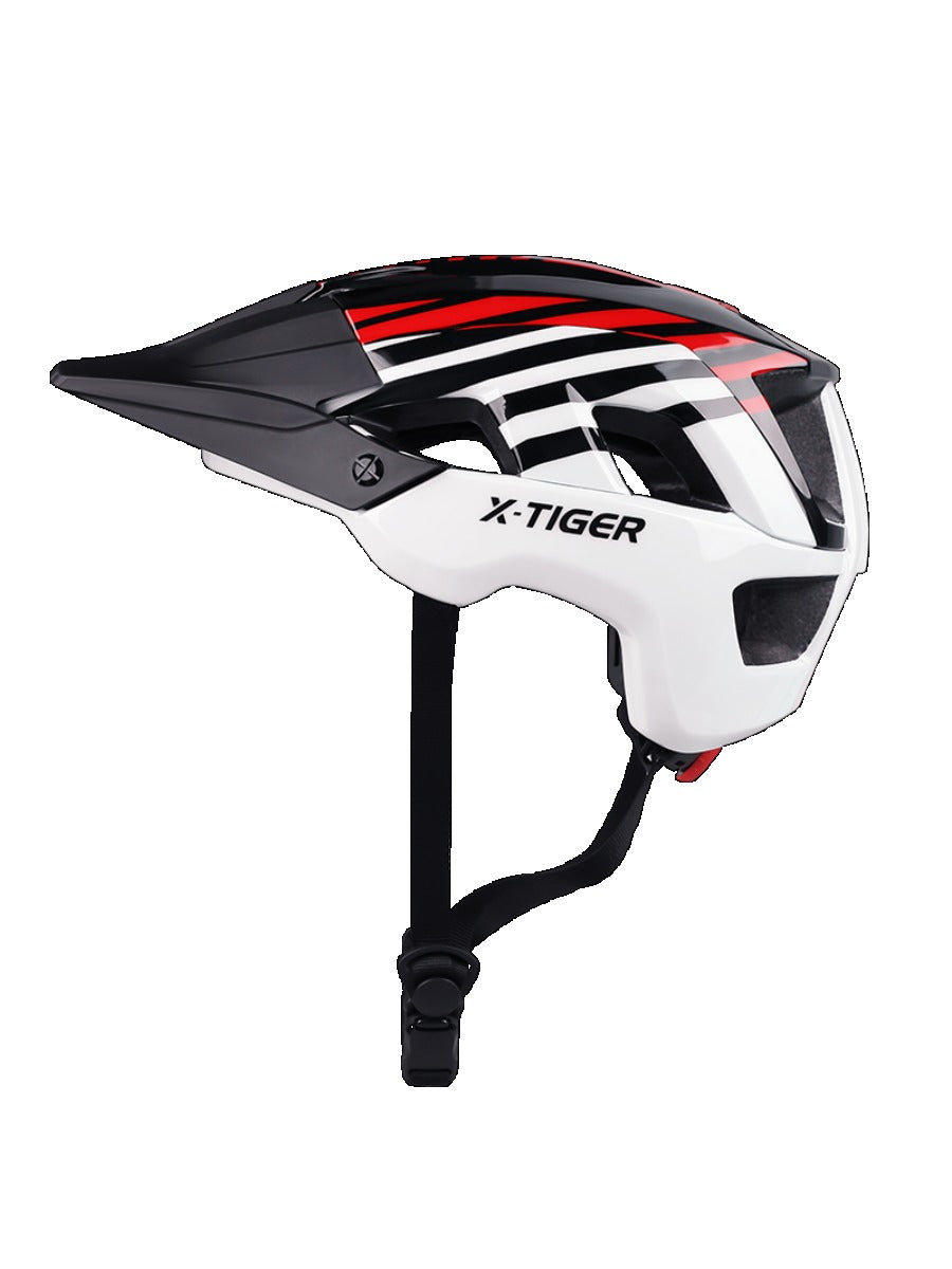 X-TIGER Bicycle Helmet With Detachable Magnetic Brim Light Weight Mountain Cycling Helmet MTB Bike Helmet Cycling Safety Cap