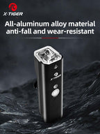 X-TIGER Bicycle Lights IPX5 Waterproof Aluminum Alloy 1000LM Bicycle Front Light Compact Portable Flashlight
