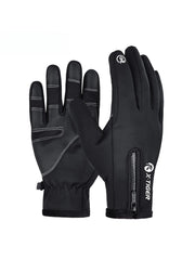 X-Tiger Winter Cycling Gloves Windproof Thermal Warm Fleece Bicycle Gloves Men Women Motorcycle Snow Skiing Sport Gloves