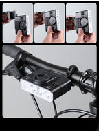 X-TIGER Bike Lights 2800LM IPX6 Waterproof Bike Headlight Night Riding Compatible with Garmin/GoPro Mount Bicycle Front Light
