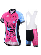 X-TIGER Classic Women’s Short Sleeve Cycling Jersey & Bib Shorts Set