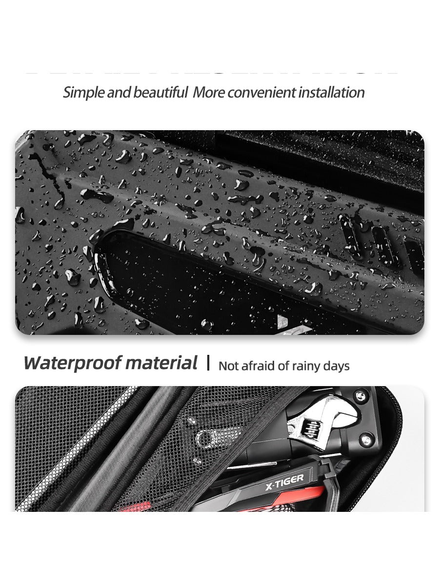 X-TIGER Bicycle Bags Triangle Bag Tube Front Frame Bag Rainproof Large Capacity MTB Road Shell Pouch Cycling Beam Bag