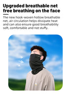 X-TIGER Sports lce Silk Mask Outdoor Cycling Bandana Summer Breathable Quick Dry UV Protective Headgear Running Scarf Men Women