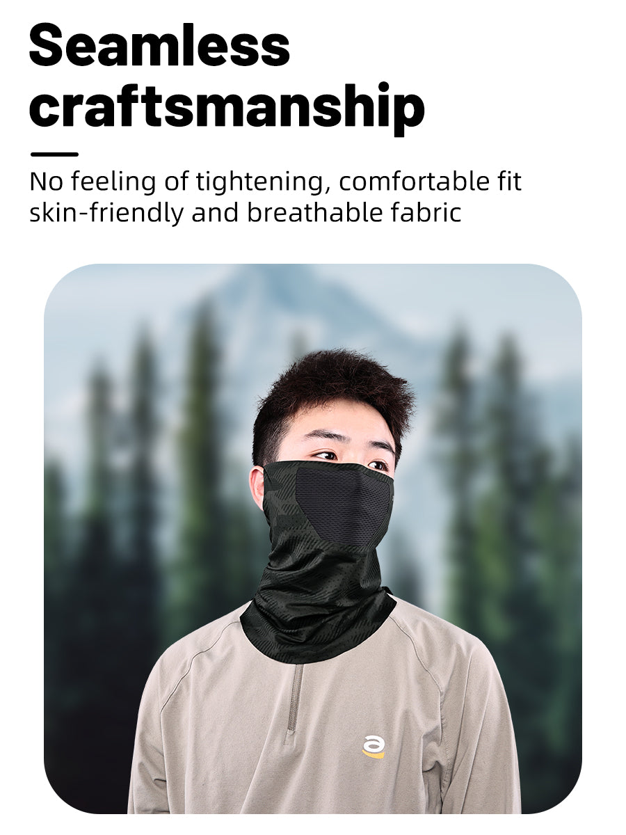 X-TIGER Sports lce Silk Mask Outdoor Cycling Bandana Summer Breathable Quick Dry UV Protective Headgear Running Scarf Men Women