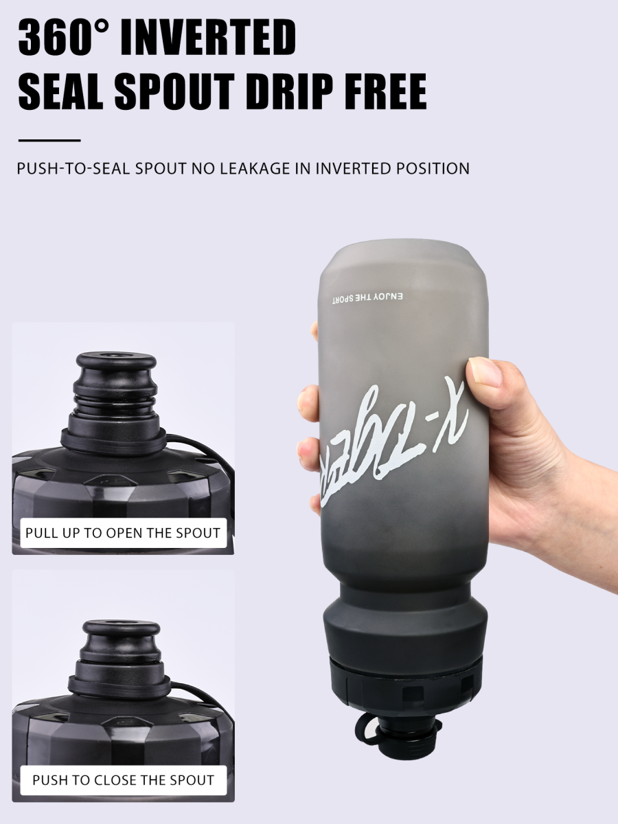 X-TIGER Sports Water Bottle 650ML Large Capacity Portable Leak Proof Bike Kettle