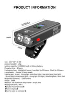 X-TIGER Bicycle Light Rainproof USB Charging LED Cycling Lights Front Lamp Headlight Aluminum Ultralight Flashlight Bike Light
