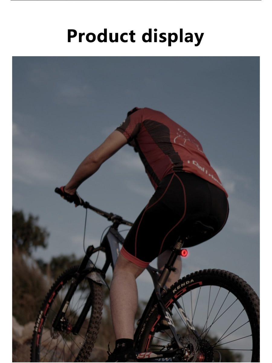 X-TIGER Road Bike Rear Light Smart Brake Sensor Light Bike Tail Light IPX6 Waterproof Rechargeable Tail Light