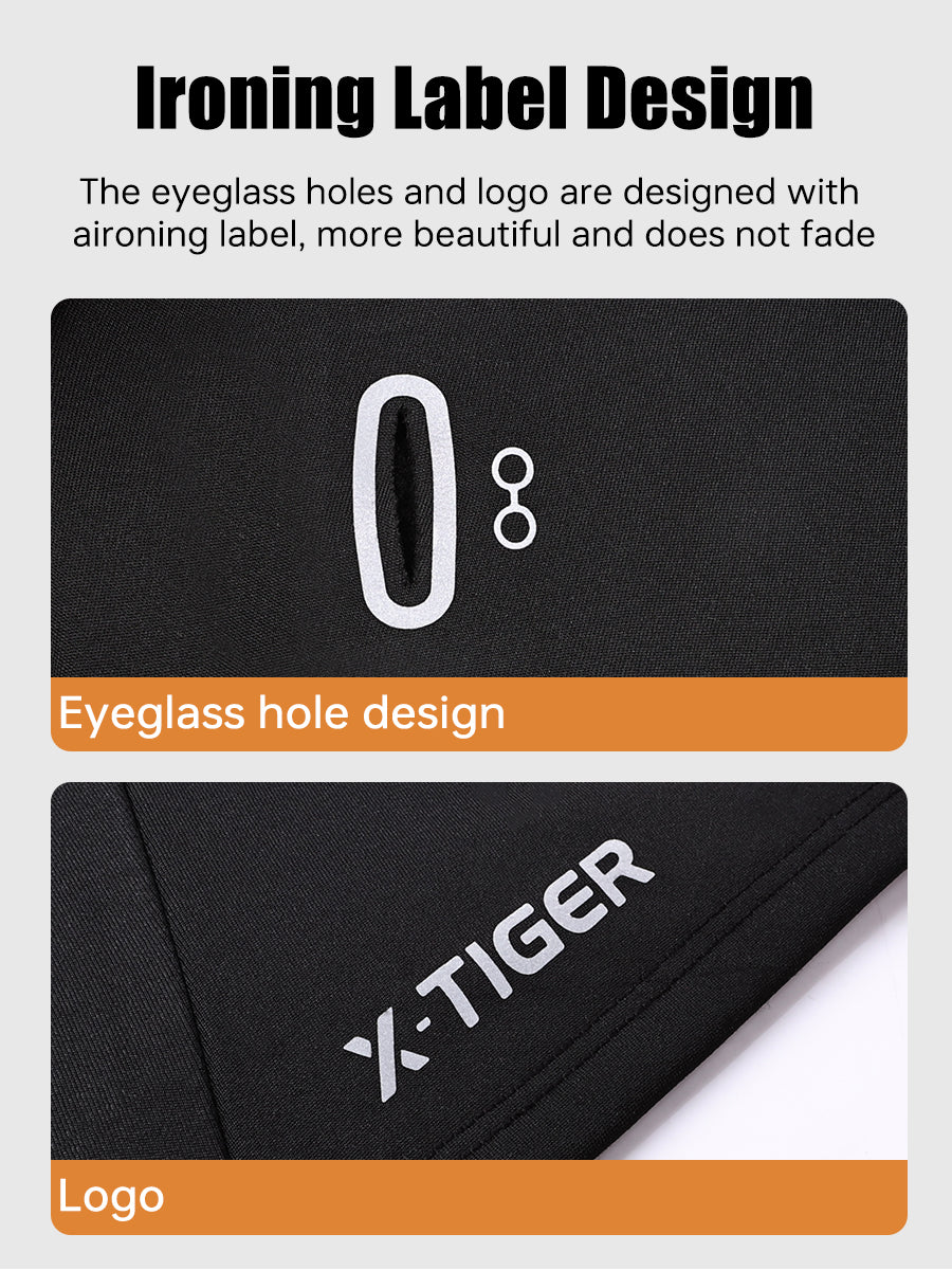 X-TIGER Winter Ski Mask Cycling Mask Anti-Dust Cycling Mask with Filter Windproof Full Face Cover Balaclava Skiing Skating Hat