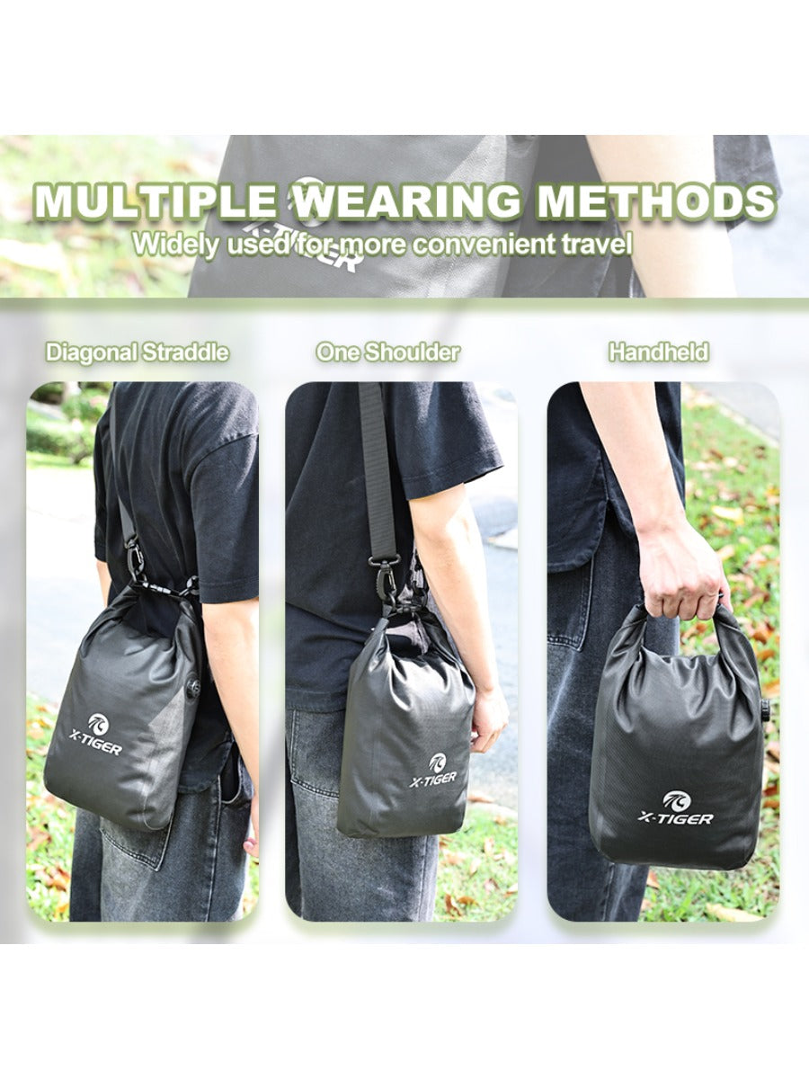 X-TIGER Bike Quick Release Fork Bag Waterproof  6L Cycling Bicycle Front Pack Mount Electric Scooter Storage Vehicle Bag