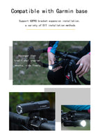X-TIGER Bicycle Light IP66 Rainproof Bike Flashlight Type-C Rechargeable MTB Road Bike Front Lamp