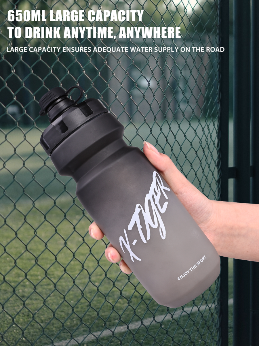 X-TIGER Sports Water Bottle 650ML Large Capacity Portable Leak Proof Bike Kettle