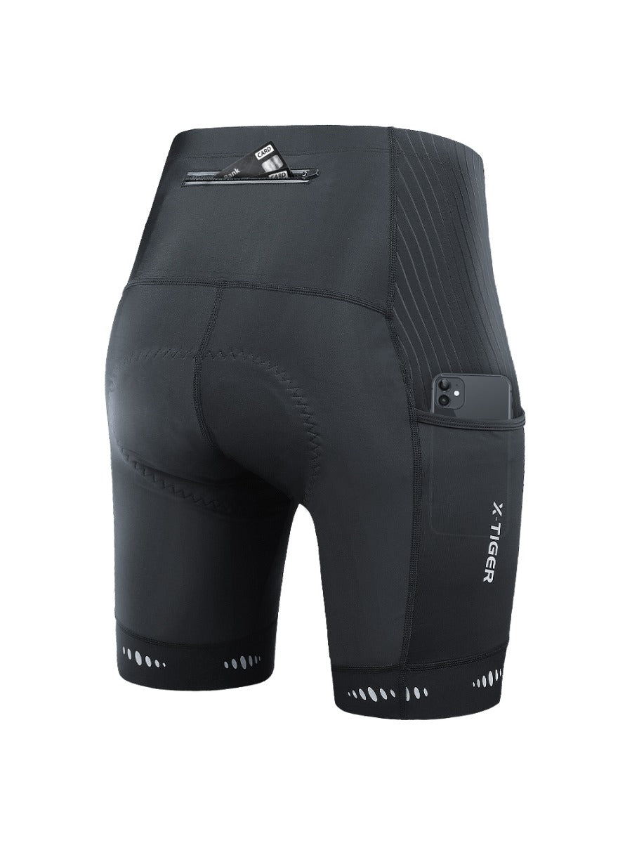 X-TIGER Men’s 3-Pocket Cycling Shorts