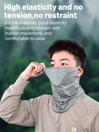X-TIGER Sports lce Silk Mask Outdoor Cycling Bandana Summer Breathable Quick Dry UV Protective Headgear Running Scarf Men Women