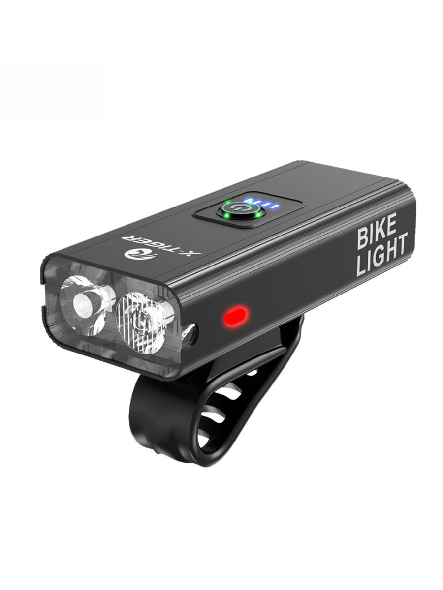 X-TIGER Bicycle Light Rainproof USB Charging LED Cycling Lights Front Lamp Headlight Aluminum Ultralight Flashlight Bike Light