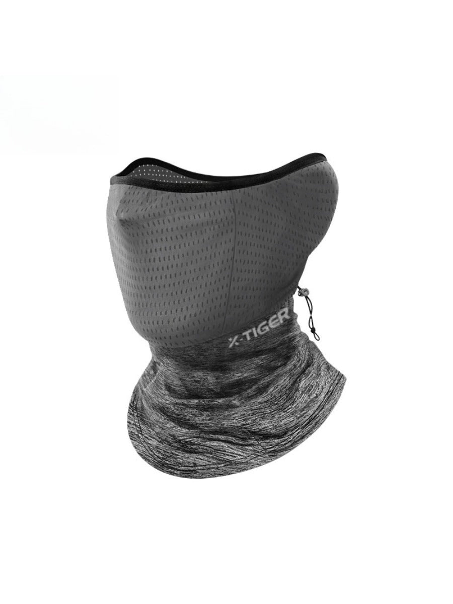X-TIGER Sports Cycling Face Mask Summer Bandana Scarf Running Anti-UV Anti-sweat Bicycle Bandana Ice Silk Sun Protection Mask