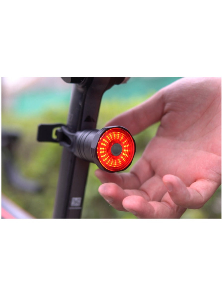 X-TIGER Road Bike Rear Light Smart Brake Sensor Light Bike Tail Light IPX6 Waterproof Rechargeable Tail Light