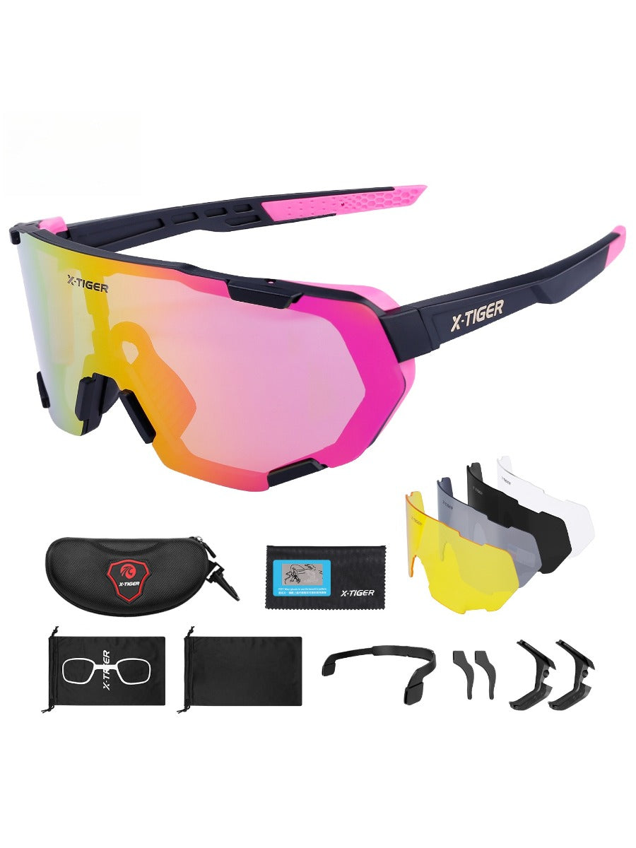 X-TIGER Polarized Cycling Glasses Photochromic Bicycle Glasses Sports Bike Men Sunglasses MTB Cycling Eyewear Protection Goggles