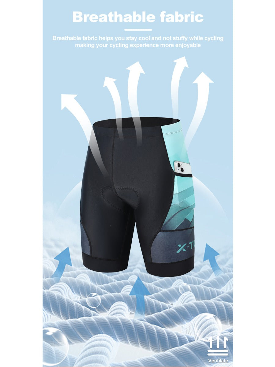 X-TIGER Men’s Racing Cycling Shorts